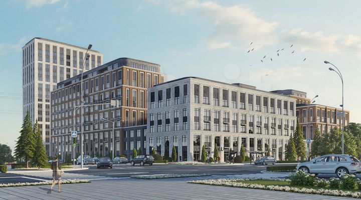 2-к. квартира, 63 м², 3/16 эт.