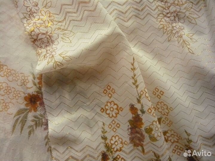 Ткань на шторы, прихваты для штор