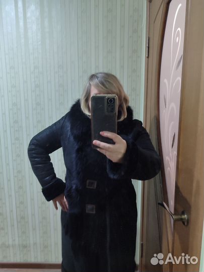 Меховой воротник песец