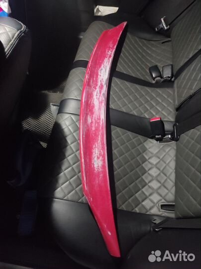 Лип спойлер Mitsubishi Lancer X 10 Duck Tail