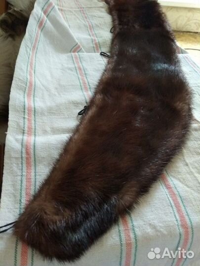 Воротник, шкурки и отрез