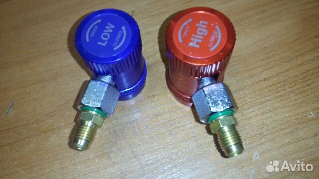 Быстросъемный адаптер для фреона R1234