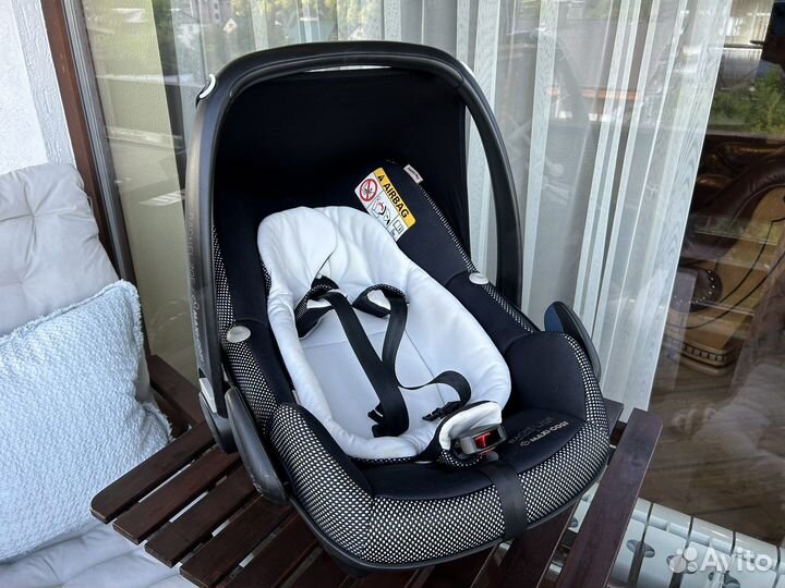 Автолюлька maxi cosi pebble plus