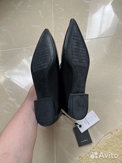 Ботильоны zara новые