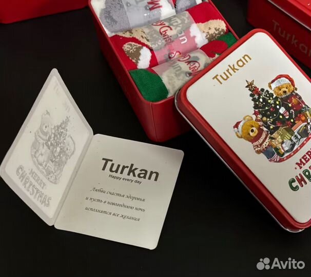 Новогодние носки turkan