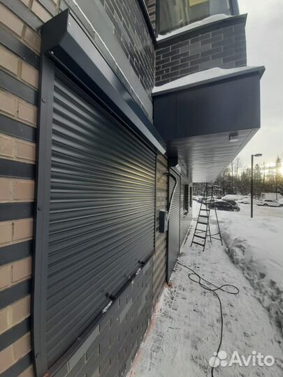 Рольставни для торговых центров под ключ