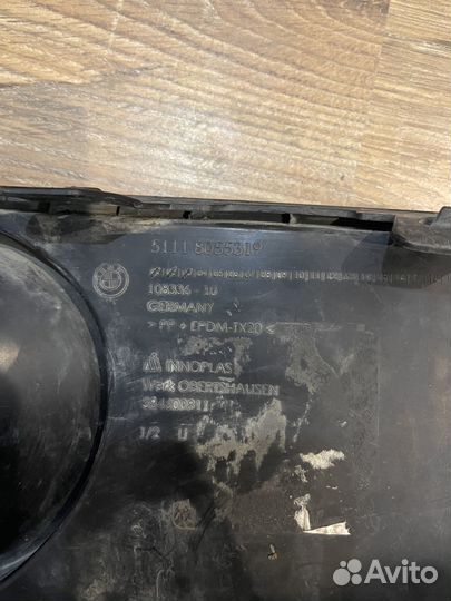 Решетка бампера передняя левая Bmw f22