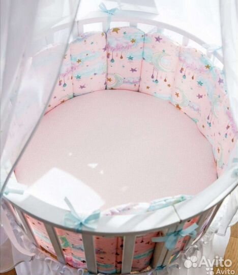 Бортики в кроватку