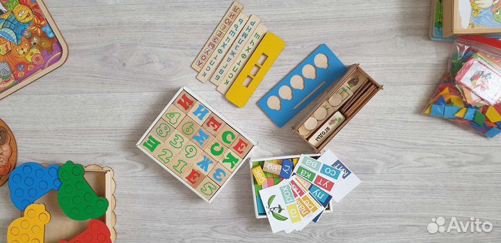 Деревянные развивашки