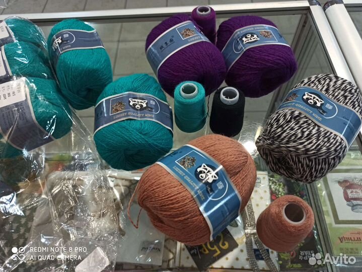 Пряжа пух норки