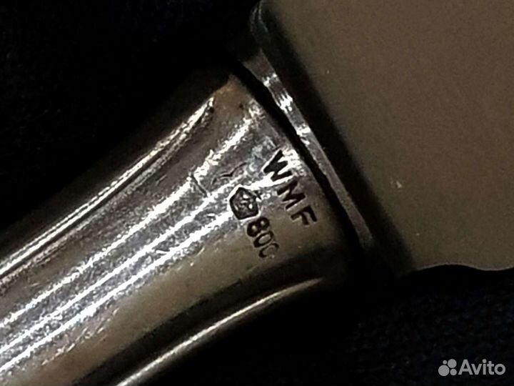 Нож Nirosta WMF, Германия, серебро 800