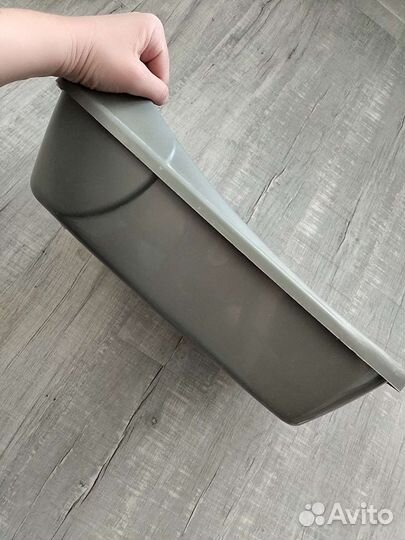 Лоток для кошек глубокий