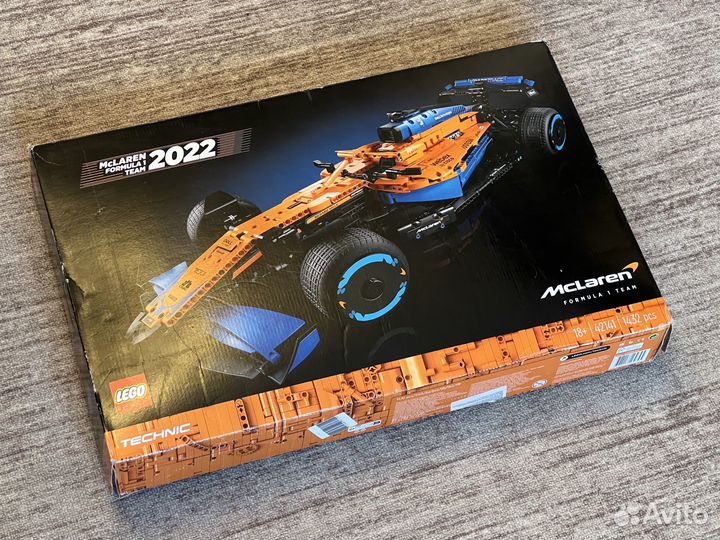 Новый оригинал Lego Technic 42141 Mclaren F1 лего