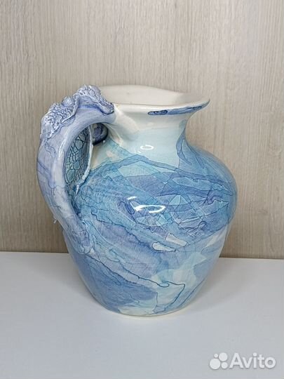 Авторский кувшин в морском стиле