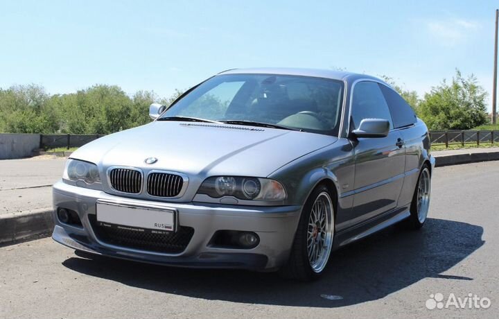 Накладки порогов BMW e46 coupe m-tech 2