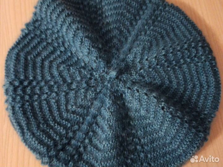 Берёт и шарф (мохер) - Франция