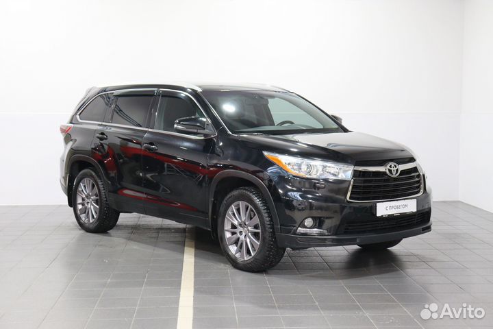 Toyota Highlander 3.5 AT, 2014, 200 000 км