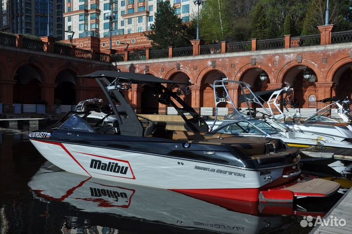 Вейксёрф за катером, вейкборд, электрофоил