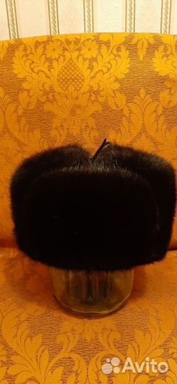 Шапка ушанка мужская натуральная