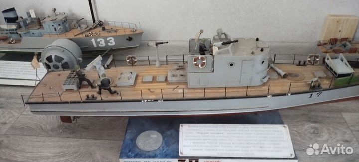 Коллекция моделей кораблей участников ВОВ