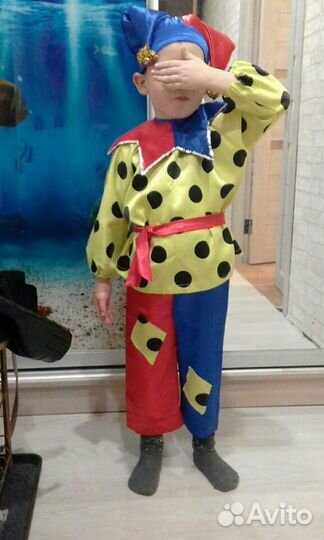 Костюм петрушки скомороха