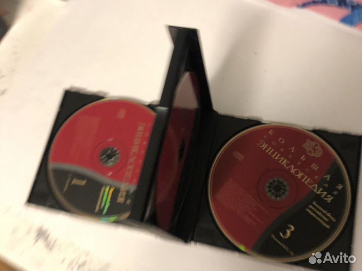4 энциклопедии на CD, 12 дисков
