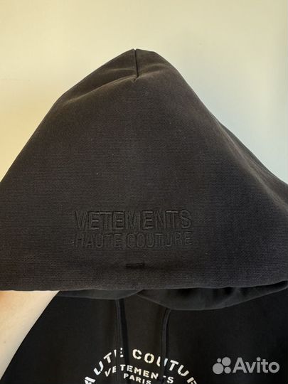 Vetements haute couture худи