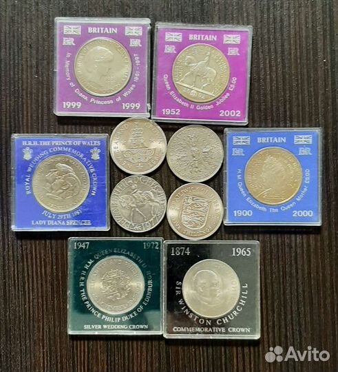 10 кроновых монет. Великобритания, Джерси