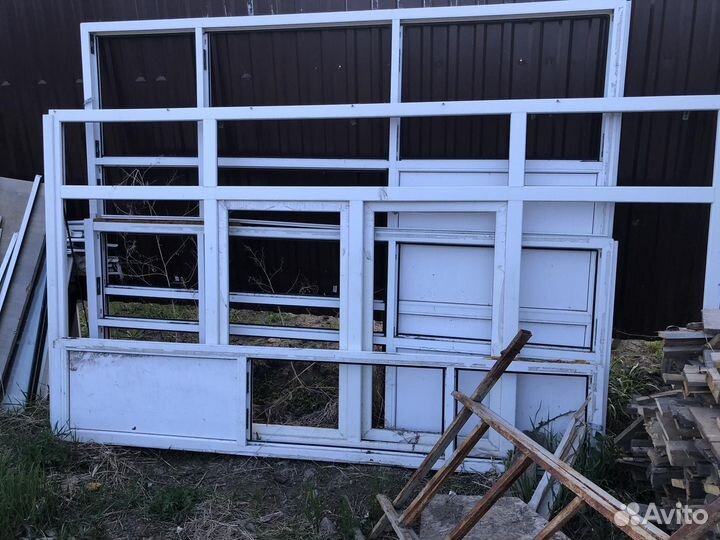 Окна пластиковые бу