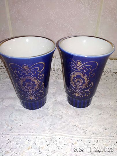 Кобальтовая посуда