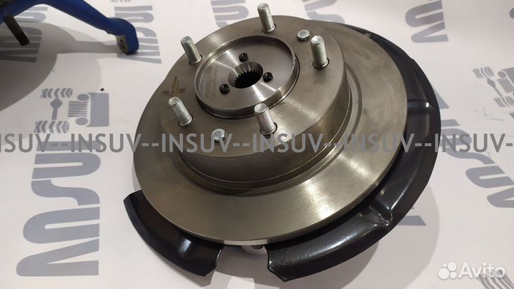 Ступичный узел,усиленный 23 ивеко со съем. дисками