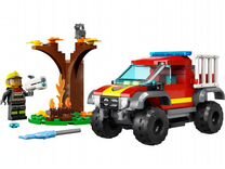 Lego City 60393 Спасательный пожарный внедорожник