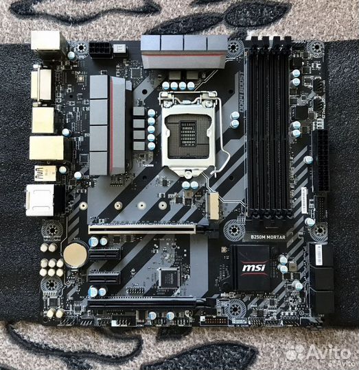 Материнская плата b250m mortar + i5 7400 + 32gb