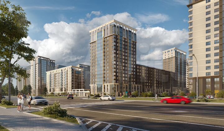 Квартира-студия, 25,6 м², 9/9 эт.