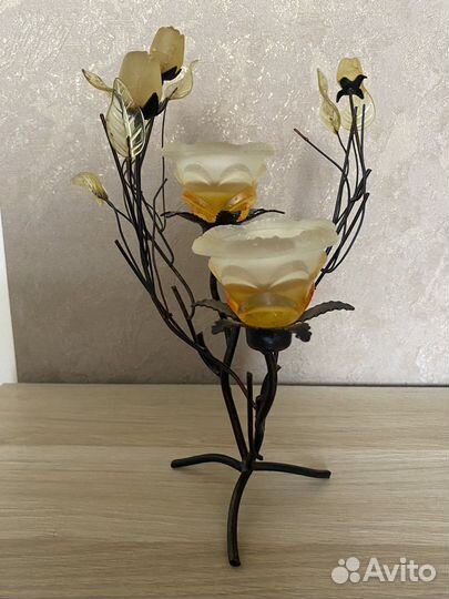 Подсвечник кованый