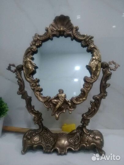 Зеркало латунь