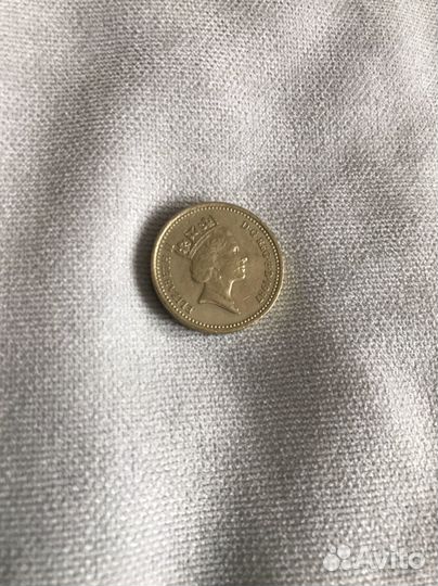 Монета елизавета 2