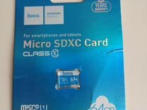 Карта памяти Micro sdxc Card 65 Gb
