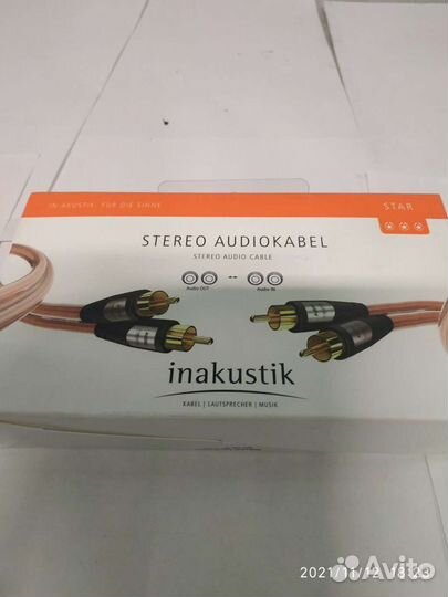 Кабель межблочный Inakustik Star Audio