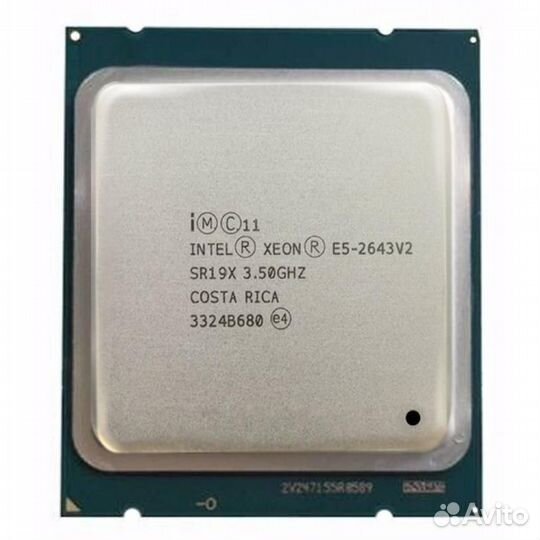 Процессор Intel Xeon E5-2643V2
