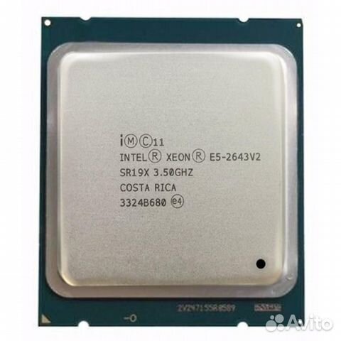 Процессор Intel Xeon E5-2643V2