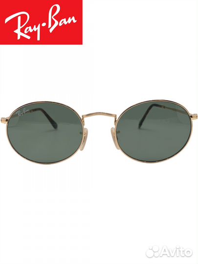 Солнцезащитные очки Ray Ban Oval Flat RB3547-N 001