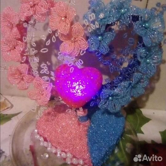 Цветы из бисера