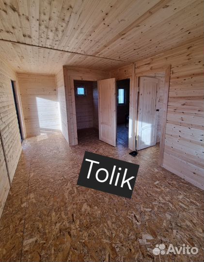 Дачный дом размер 8х6 под ключ