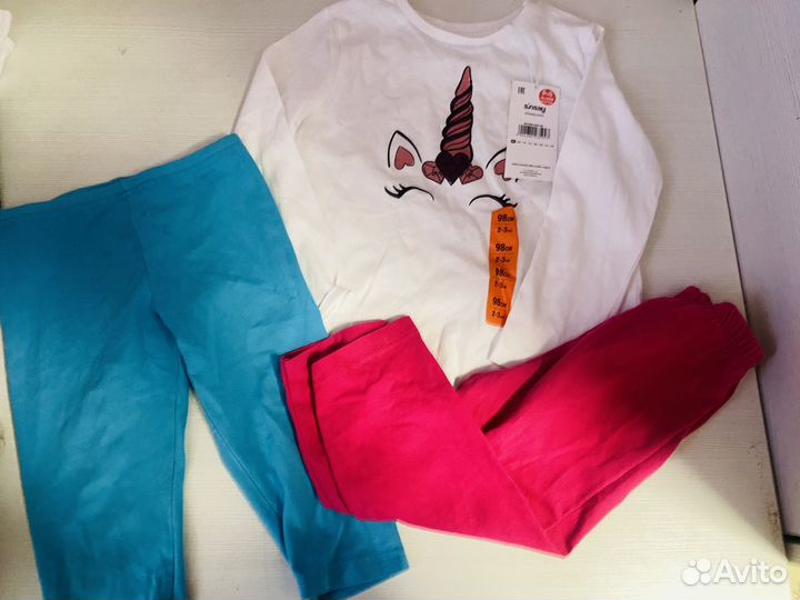 Одежда пакетом для девочки 92 98 для сада
