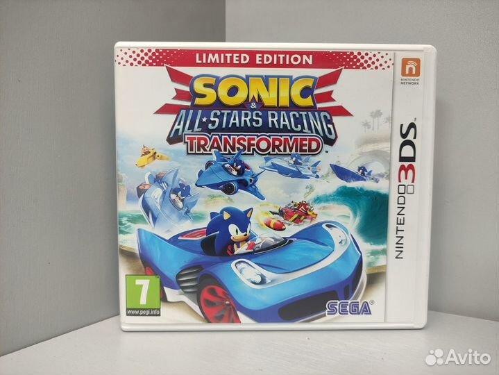 Sonic & All-Stars Racing Transformed Nintendo 3ds