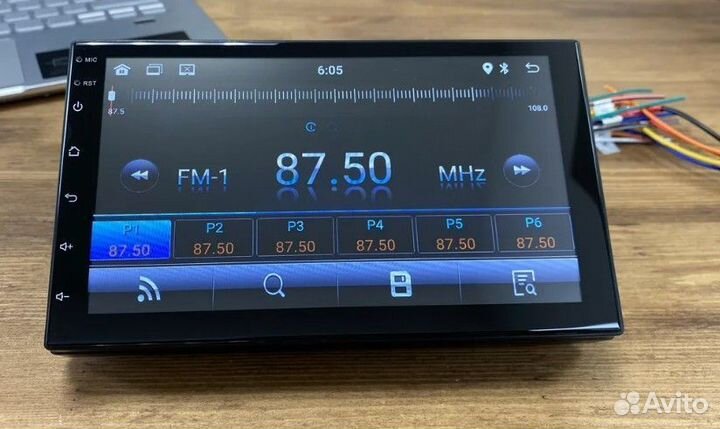 Автомагнитола 2DIN - android, Wi-Fi, BT, USB, GPS