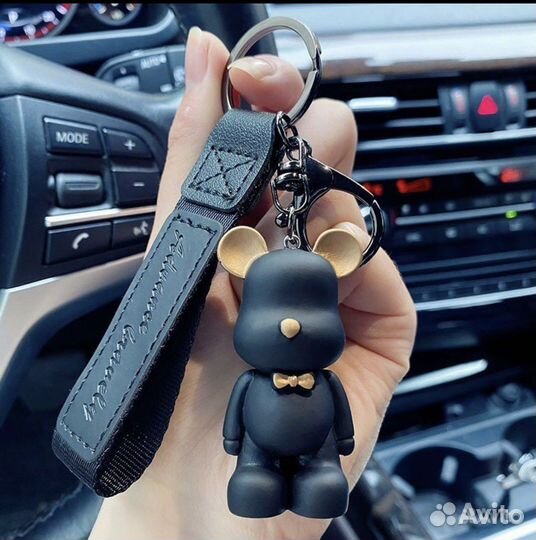 Брелок для ключей подвеска bearbrick аксессуар