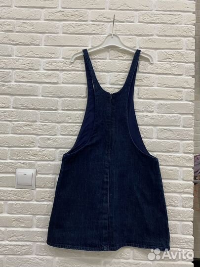 Джинсовый сарафан для девочки zara