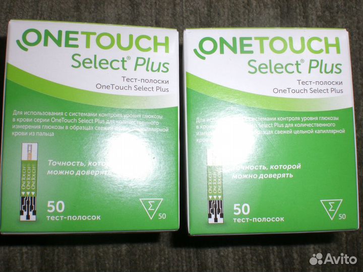 Тест-полоски Onetouch Select Plus № 50